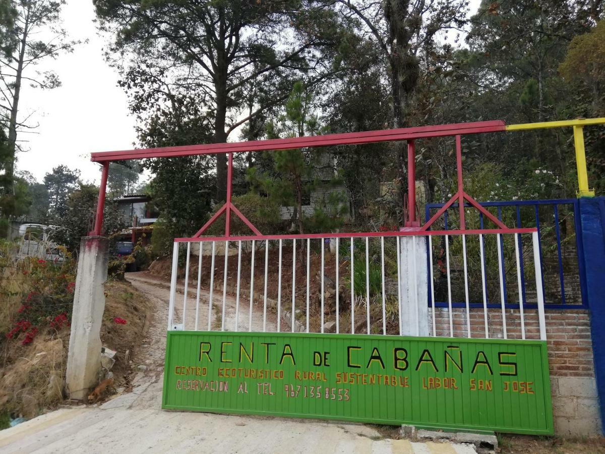 Renta De Cabanas, Centro Ecoturistico Rural Sustentable Labor San Jose San Cristóbal de Las Casas المظهر الخارجي الصورة